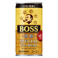 サントリー ボス スペシャルファイブブレンド 微糖 185g缶 1セット（60缶）