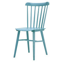 【軒先渡し】オリバー PLACE2.5 木製椅子 ウィンザーチェア ブルー S・CW-B421・BU 1脚（直送品）