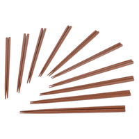 【アウトレット】先が細くてつまみやすい鉄木箸 22.5cm 1袋（10膳）天然鉄木　おはし