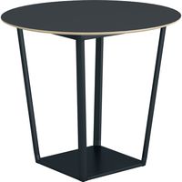 【組立設置込】コクヨ リージョン ハイテーブル 円形 黒脚 リノリウム天板 幅1200×奥行1200×高さ1002mm