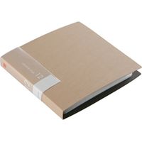 バッファロー CD＆DVDファイルケース ブックタイプ 12枚 BSCD01F12BG（直送品）