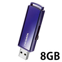 アイ・オー・データ機器 ＵＳＢ３．１　Ｇｅｎ１（ＵＳＢ３．０）対応　セキュ EU3-PW/8GR 1個