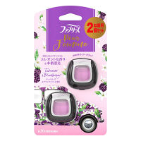 ファブリーズ 芳香剤 クルマ用 イージークリップ プール・ファム チュベローズ&ブラックベリーの香り 2ml 1パック（2個入）消臭剤 車 芳香剤 P＆G