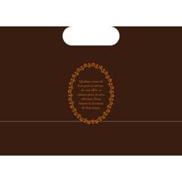 ヤマニパッケージ ショコラバッグ M 20-1461 1ケース（1000枚：100枚ポリ袋入）（直送品）