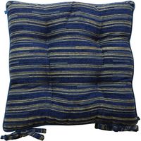 イケヒコ クッション 椅子用 シート 『エルピス』 幅430×奥行430mm ネイビー 9308409 1枚（直送品）