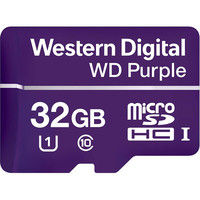 WESTERN DIGITAL WD Purple Micro SDカード 32GB WDD032G1P0A（直送品）