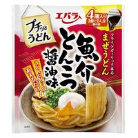 プチッとうどん 魚介とんこつ醤油味 22g×4個 1袋 エバラ食品工業 麺つゆ めんつゆ