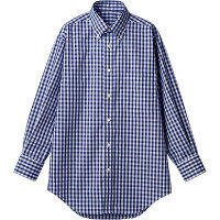 住商モンブラン MONTBLANC（モンブラン） シャツ 兼用 長袖 ネイビーチェック SS CG2503-9 1枚（直送品）