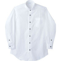 住商モンブラン MONTBLANC（モンブラン） ウイングカラーシャツ 兼用 長袖 白 M BS2561-2 1枚（直送品）