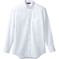 住商モンブラン MONTBLANC（モンブラン） シャツ 兼用 長袖 白 3L BS2591-2 1枚（直送品）