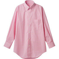 住商モンブラン MONTBLANC（モンブラン） シャツ 兼用 長袖 ピンクチェック L CG2503-5 1枚（直送品）