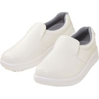 日進ゴム 厨房シューズ 兼用 ハイパーV 白 23.0cm H-5000W 1足