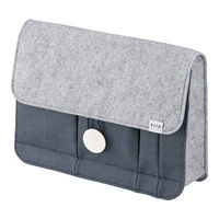 【アウトレット】キングジム フリオ スタンドバッグ A5 ネイビー 8414ネイ 1個