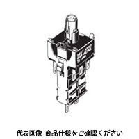 オムロン 減圧照光付スイッチ部ユニット(はんだづけ端子) 赤 A16LーRーT1ー2 1セット(2個)（直送品）