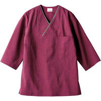 住商モンブラン Onibegie（R）（オニベジ） プルオーバー 兼用 7分袖 ワイン/グレー SS OV6502-5 1枚（直送品）