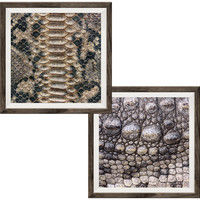 マッチングジャパン フチなし ラミあり フレームステッカー リアル動物『動物_31』 CO-9073-AS 1個(2枚セット)（直送品）