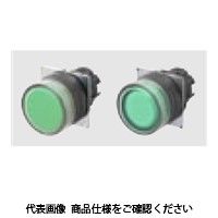 オムロン 押ボタンスイッチ 操作部 緑 A22NZーBGMーTGA 1セット(7個)（直送品）