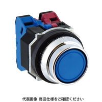 IDEC 押ボタンスイッチ(亜鉛ダイカスト製) 突形フルガード付 赤 ABFD222NR 1個（直送品）