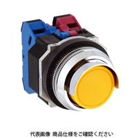 IDEC 押ボタンスイッチ(亜鉛ダイカスト製) 突形半ガード付 白 ABGD222NW 1個（直送品）