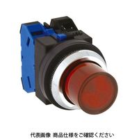 IDEC φ30 TWNシリーズ 照光押ボタンスイッチ 突形 アンバー AOLN22201DNA 1個（直送品）