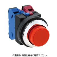 IDEC φ30 TWNシリーズ 押ボタンスイッチ 平形 青 AON222S 1個（直送品）