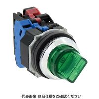 IDEC φ30 TWNDシリーズ 亜鉛ダイカスト製 照光セレクタスイッチ 3ノッチ 黄 ASLD32220DNY 1個（直送品）