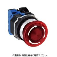 φ30 TWNDシリーズ 亜鉛ダイカスト製 照光押ボタンスイッチ 大形プッシュロックターンリセット形 赤 AVLD32222DNR 1個（直送品）