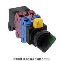 IDEC φ22 HWシリーズ 照光セレクタスイッチ 3ノッチ 緑 HW1Fー3120H2G 1個（直送品）