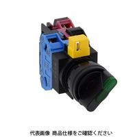 IDEC φ22 HWシリーズ 照光セレクタスイッチ 3ノッチ 緑 HW1Fー3140Q3G 1個（直送品）