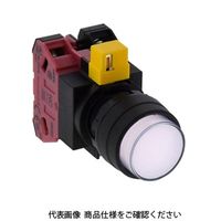 IDEC φ22 HWシリーズ 照光押ボタンスイッチ 丸突形 ピュアホワイト HW1LーA210Q2PW 1個（直送品）