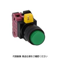 IDEC φ22 HWシリーズ 照光押ボタンスイッチ 丸突形 緑 HW1LーA222Q2G 1個（直送品）