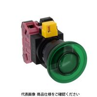 IDEC φ22 HWシリーズ 照光押ボタンスイッチ 大形 緑 HW1LーA411H2G 1個（直送品）