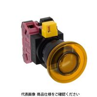 IDEC φ22 HWシリーズ 照光押ボタンスイッチ 大形 黄 HW1LーA411Q3Y 1個（直送品）