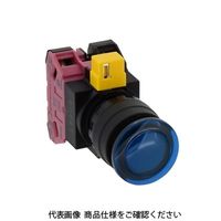 IDEC φ22 HWシリーズ 照光押ボタンスイッチ 丸形 青 HW1LーM311D2S 1個（直送品）