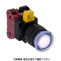 IDEC φ22 HWシリーズ 照光押ボタンスイッチ 丸形 ピュアホワイト HW1LーM322Q4PW 1個（直送品）