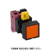 IDEC φ22 HWシリーズ 照光押ボタンスイッチ 角平形 アンバー HW2LーA102Q3A 1個（直送品）