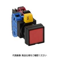 IDEC φ22 HWシリーズ 照光押ボタンスイッチ 角平形 赤 HW2LーA111Q2R 1個（直送品）