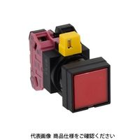 IDEC φ22 HWシリーズ 照光押ボタンスイッチ 角平形 赤 HW2LーM122D2R 1個（直送品）