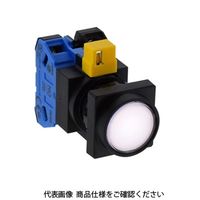 IDEC φ22 HWシリーズ 照光押ボタンスイッチ 角丸平形 ピュアホワイト HW3LーA111Q2PW 1個（直送品）