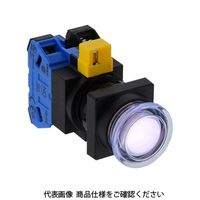 IDEC φ22 HWシリーズ 照光押ボタンスイッチ 角丸中形 ピュアホワイト HW3LーA302Q3PW 1個（直送品）