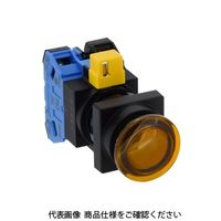 IDEC φ22 HWシリーズ 照光押ボタンスイッチ 角丸中形 黄 HW3LーA311Q3Y 1個（直送品）