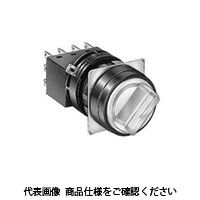 IDEC φ22 LWシリーズ 照光セレクタスイッチ 矢形ハンドル 3ノッチ 赤 LW1Fー3C33VR 1個（直送品）