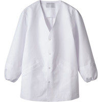 住商モンブラン MONTBLANC（モンブラン） 調理衣 兼用 長袖 袖ネット 白 LL 1-551 1枚（直送品）