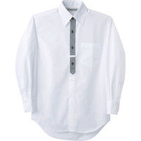 住商モンブラン Careermate（キャリアメイト） シャツ 兼用 長袖 白 L MC7421 1枚（直送品）