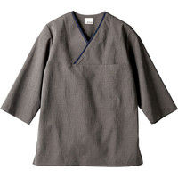 住商モンブラン Onibegie（R）（オニベジ） プルオーバー 兼用 7分袖 グレー/ネイビー S OV6502-8 1枚（直送品）