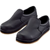 住商モンブラン 厨房シューズ 兼用 先芯入り 黒 27.0cm TY-301 1足