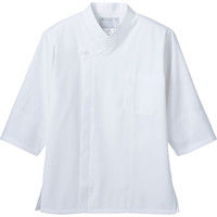 住商モンブラン MONTBLANC（モンブラン） 調理コート 兼用 7分袖 袖ネット付 白 S 2-661 1枚（直送品）