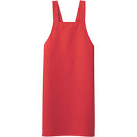 住商モンブラン MONTBLANC（モンブラン） エプロン 兼用 レッド フリー 5-683 1枚（直送品）