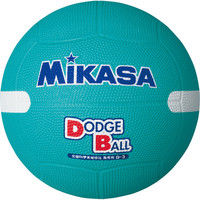 ミカサ】 小学校高学年用 ドッジボール 3号球 2個セット 緑 （文部科学省規格品・教育用、ゴム素材） D3W G（直送品）