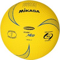 ミカサ】 小学生用 ゴムソフトハンドボール1号 軽量約140g 黄 HRVN1-Y 2個（直送品）